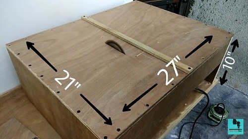 Make A Table Saw With Movable Fence