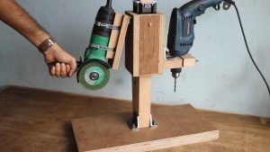 Read more about the article 2 In 1-Drill Press And Angle Grinder Stand