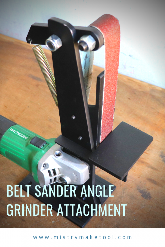 Belt Sander angle grinder attachment 1